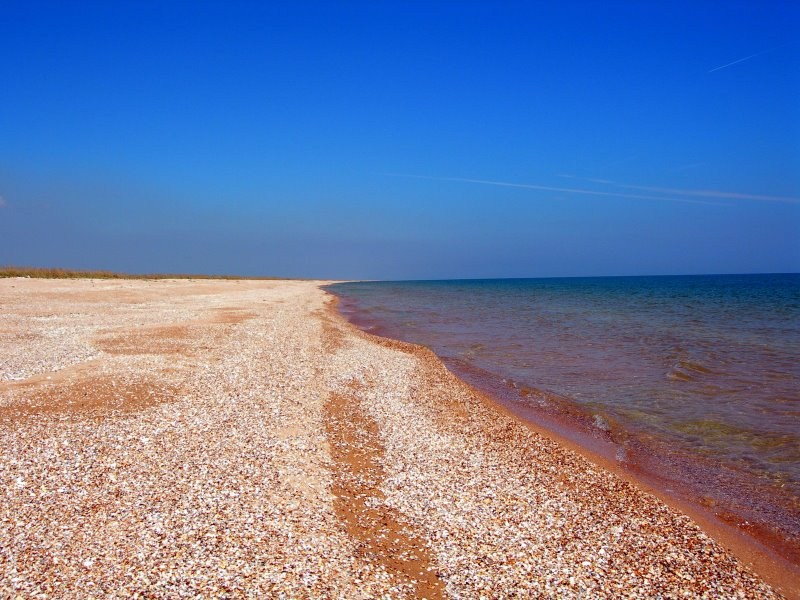 Азовское море пляжи